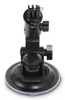 HAMA Siurbtuvinis laikiklis veiksmo kameroms Universalus automobilinis trikojis 3D Ø90 mm, max apkrova 0,3 kg, aukštis 5–11 cm