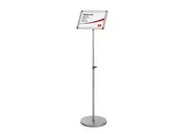 Nobo Essence A3 stovas plakatams, sidabrinis, 463 mm, 1475 mm, 300 mm, 2,3 kg, 420 mm