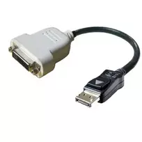 Kabelis DisplayPort į DVI-D DELL 023NVR 0,23 m juodas baltas