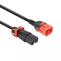 ACT maitinimo laidas C14 IEC Lock+ Dual Locking - C15 IEC Lock+ juodas 2 m, PC3872