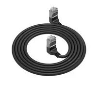 ACT tinklo kabelis DA6951 Cat6a U/FTP (STP) Juodas 1,5 m su RJ-45 jungtimis, auksuoti kontaktai