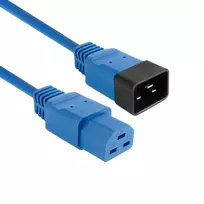 Maitinimo laidas ACT C20–C21 IEC60320 mėlynas 3 m, 250V 16A