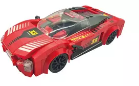 Radijo bangomis valdomas automobilis Construction Racer (DIY) 2.4GHz 370200010 Carrera