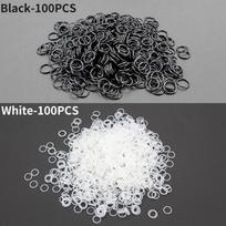 Waterproof Rubber Ring For iPhone 6-14PM Back Glass Camera Phone Hole O-ring Prevent Camera Head Frame Sinking Repair Parts black