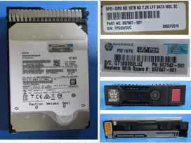 HPE kietasis diskas - 10 TB - 3,5 colio LFF - SATA 6Gb/s - 7200 aps/min