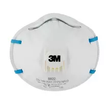 3M 8822 FFP2 kaukių rinkinys 10 vnt. puodelio formos