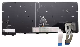 Nešiojamo kompiuterio klaviatūra Lenovo 5N21M38308 – apšviesta, skirta ThinkPad T14 Gen 5, juoda/daugiaspalvė