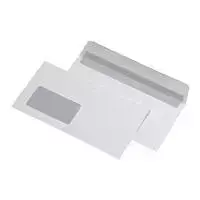 MAILmedia 25711-0 vokas C5, su langeliu, baltas, 100 g/m², savaiminio klijavimo