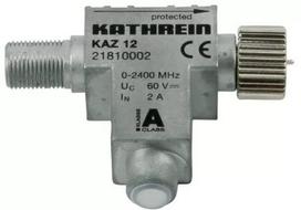 Apsauga nuo viršįtampių antenoms Kathrein KAZ 12 sidabrinė