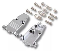 EFB Elektronik E-GP15G pilno metalo D-Sub gaubtas su įtempimo mažinimu, 15 kontaktų