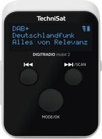 Nešiojamas radijo imtuvas TECHNISAT DIGITRADIO mobil 2 – DAB+ / FM, OLED 0,91 colio, 3,5 mm, USB-C, Li-Ion 500 mAh, juodas/baltas
