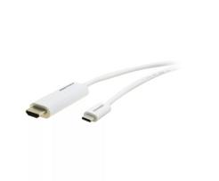 Kramer Electronics C-USBC/HM10 USB Type-C į HDMI laidas, 3 m, baltas