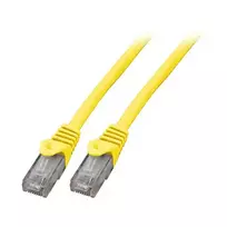 EFB Elektronik K8110GE.7,5 Cat5e U/UTP LSZH komutacinis kabelis, RJ-45, 7,5 m, geltonas