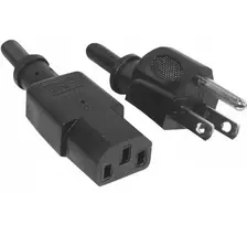Hypertec 809030-HY maitinimo laidas 1,8 m juodos spalvos (B kištukas – C13 jungtis)