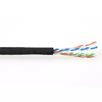 ACT CAT6 U/UTP vytos poros kabelis juodas 305 m