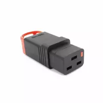 ACT C19 IEC Lock+ perjungiamas kištukas juodas, PA190100BK