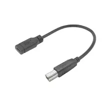 Adapterio laidas ACT USB-C (moteriška) į USB-B 2.0 spausdintuvui, 0,2 m