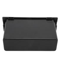 Car Stereo Audio Radio Storage Box 1Din Dashboard Organizer Black Replacement for MAZDA black