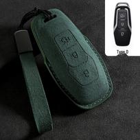 Ford Mondeo, Edge, Explorer, Bronco, and Fiesta Key Case - 26 Models Key Shell Bag brown