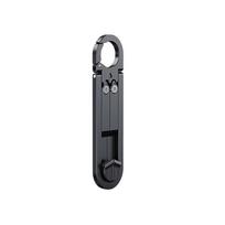 Non-Slip Keychain Phone Holder Foldable Desktop Tablet Mount Foldable Phone Stand  Mobile Viewing rožinė