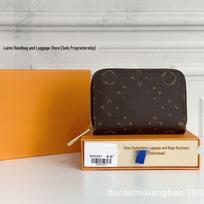 Naujo stiliaus tarpvalstybinė spausdinta monetų piniginė vyrams ir moterims: Laisvalaikio, Lengvo prabangumo, Daug kortelių vietų, Trumpa piniginė 11 x 2 x 8 cm smėlis
