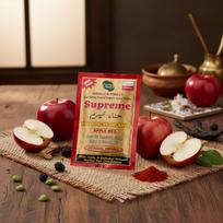 Supreme Herbal Henna Mehandi Apple Red | Herbal Henna Powder for Hair with Amla & Shikakai | Natural Hair Colour Powder | Hair Conditioning Mehndi brown