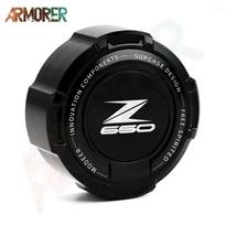 For KAWASAKI Z 650 750 900 1000 Z650 Z750 Z900 Z1000 Motorcycle CNC Aluminum Rear Brake Clutch Fluid Reservoir Cover NO LOGO Red