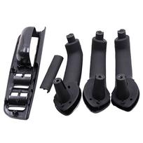 Inside Door Grab Handle Door Armrest For VW Volkswagen Jetta Golf Bora Mk4 3B1867171E 3B4867179B 3B0867180A 3B4867180B 1 Set Carbon Plus black