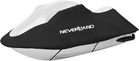 Jet ski valties uždangalas Neverland 210d, vandeniui atsparus uždangalas motorinei valčiai, brezentas, skirtas motorinėms valtims, juodas + sidabrinis