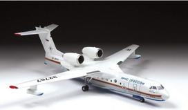 Zvezda 1:144 beriev be-200 es multi role amph, modelio rinkinys, plastikinis rinkinys, surinkimo rinkinys, detali replika
