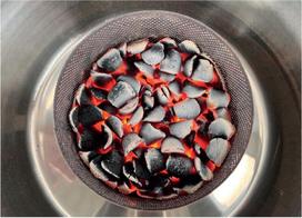Lotusgrill Superior Bbq Briketės iš buko medžio anglies, 3 kg pakuotė, neutralus Co2, greitai užsidega, ilgas degimo laikas, pagamintos iš buko medžio anglies (iki 3 valandų grilio malonumo)