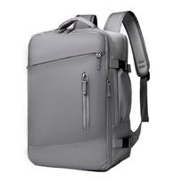 Laptop Travel Backpack,with Adjustable Straps, Shoe Compartment and USB Charging Port - Perfect for School and Work Travel beveik baltos spalvos