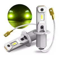 Super Bright H3 LED Fog Light 24V Dual Use (10V-60V) Car ~ Truck Fog (Lemon Green Yellow) H3 žalia