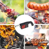 Nikou bbq oro pūstuvas nešiojamas rankinis elektrinis bbq ventiliatorius oro pūstuvas lauko stovyklavimui iškyloms bbq gaminimo įrankis