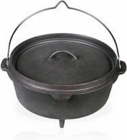 Barbecook Puodas / Olandiškas kepimo puodas 9 l Grilio priedai, juodas