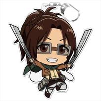 Attack on Titan Didelis akrilinis raktų pakabukas Vol.2 [Hanji] beige