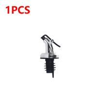Oil Vinegar Bottle Stopper Leak-proof Oil and Vinegar Dispenser Pour Spouts Multifunctional Suitable for Most Bottles black