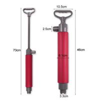 Portable Kayak Water Suction Pump Manual Bilge Suction Pump Outdoor Survival Tool Kayak Hand Pump For Kayak Canoe oranžinė
