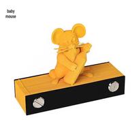 Zodiac 3D Creative Sticky Note Pad - Small Gift & Souvenir Ornament orange