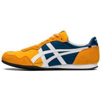Onitsuka Tiger Unisex Yellow White Serrano Fabric Comfort Sports Anti Slip Wear Resistant Low Top Casual Shoes 1183B389-400 37.5 orange