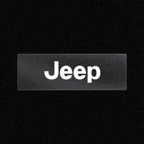 Fashion Car Logo Stickers Metal emblem Decor Decals Accessories For Jeep Wrangler Grand Cherokee Compass Renegade Cherokee Gladiator black