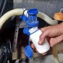 Karvės pieno mėgintuvėlis 200ML PC Pieno mėginių ėmimo įrankis Melžimo įrangos priedai gyvulininkystei