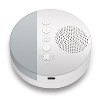 White Noise Sleep Machine Built-in 6 Soothing Sound Soft Breath Light 15/30/60 Intelligent Timing for People of All Ages white