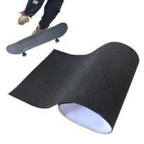Skateboard Grip Tape Anti Slip Self Adhesive Sandpaper 81x21cm 1Pcs Durable for Extreme Sports Skateboarding Stunt Scooter one size gray