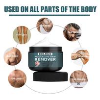 Men Chest Hair Removal Cream Painless Beard Leg Body Hair Gentle Non Irritating Whitening for Quick Hair Removal at Home one size brown