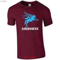 Pegasus Oro Didelio Logotipo Unisex Marškinėliai Parašiutas Regiunisext Paras Vintažiniai Patogūs Tampri Dizainerio Drabužiai Homme 4XL blue