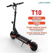 Electric scooter for adults JOYOR T10, dual motor 1000W*2, 60V 18Ah, urban electric scooter