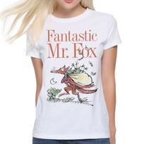 Fantastic Mr Fox by Roald Dahl T-Shirt, Men's and Women's Sizes (bc-333) 3XL white