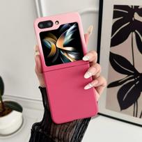 Ultra Thin Liquid PC Case for Samsung Galaxy Z Flip 8 6 5 7 ZFlip 4 3 Gradient Color Hard Shockproof Cover for Samsung ZFlip8 7 For Samsung Z Flip 4 geltona
