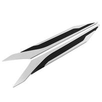 ABS anglies automobilio priekinės priekinės lempos akių vokų apdailos dangtelio apdaila, skirta Toyota RAV4 XA50 2022 2023 RAV 4 Carbon Fiber white
